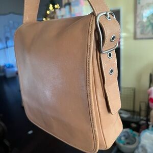 COACH Vintage Y2K Legacy Flap Shoulder Crossbody No. M3P-9335 | Camel Tan Brown